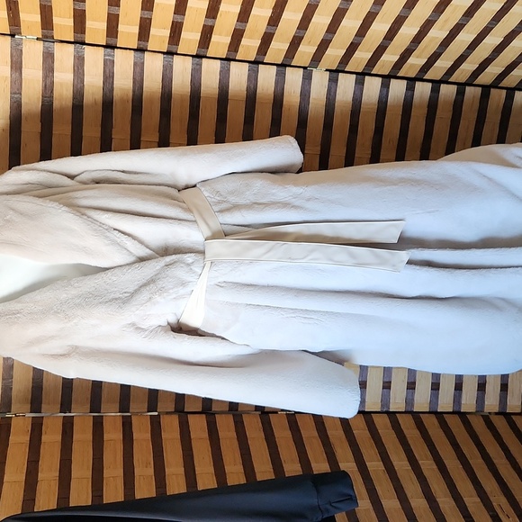 minky couture Jackets & Blazers - Minky Couture faux fur long coat